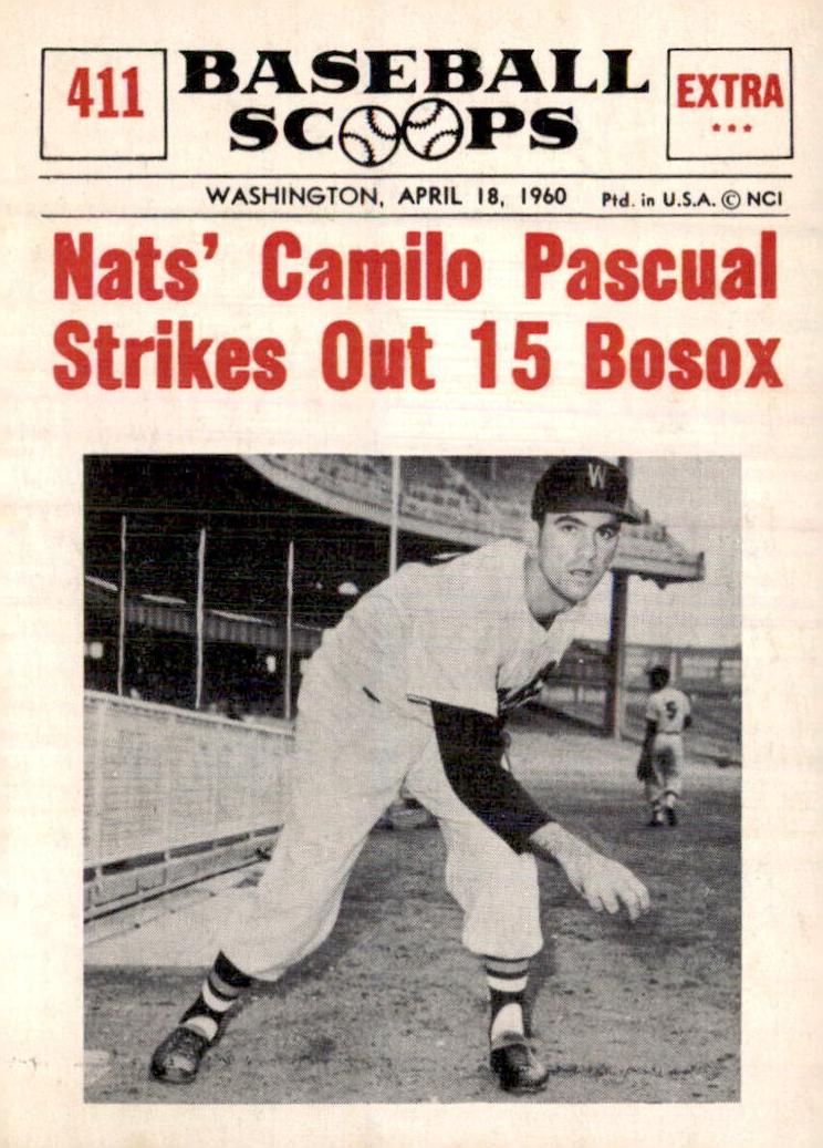 1961 Camilo Pascual #411