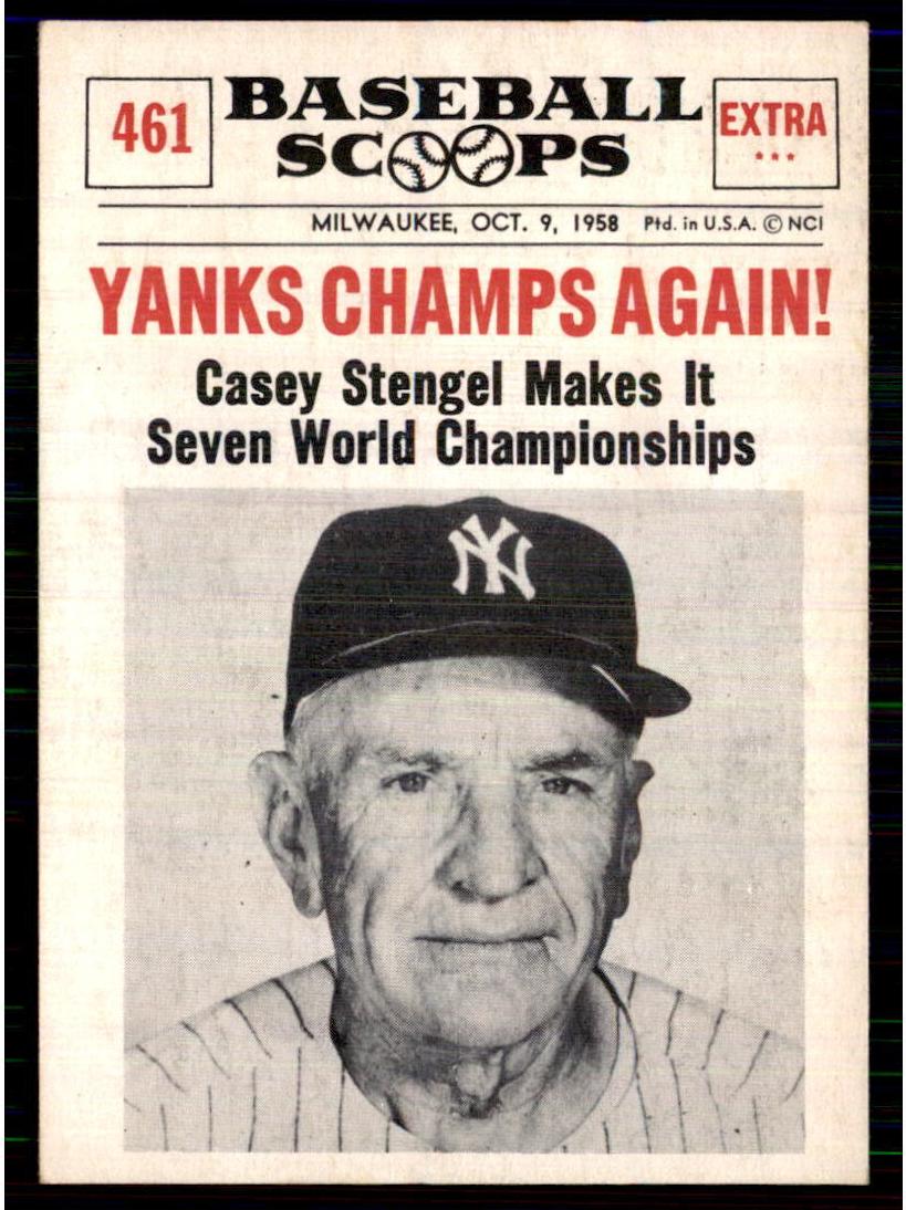 1961 Casey Stengel #461