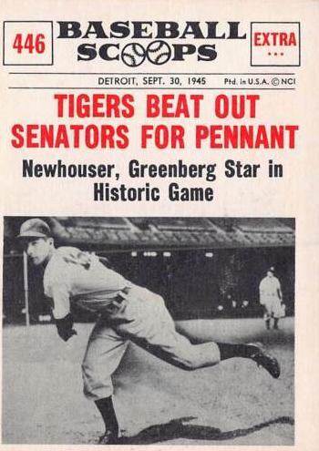 1961 Hal Newhouser #446