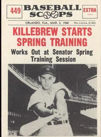 1961 Harmon Killebrew #449