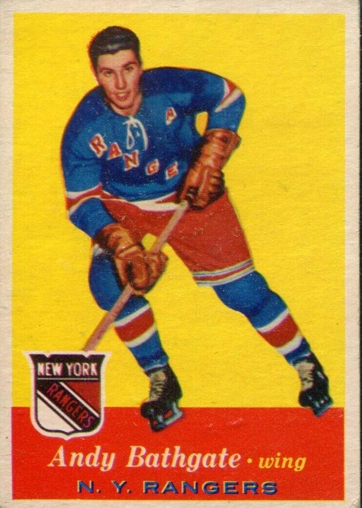 1957 Topps Andy Bathgate #60 card