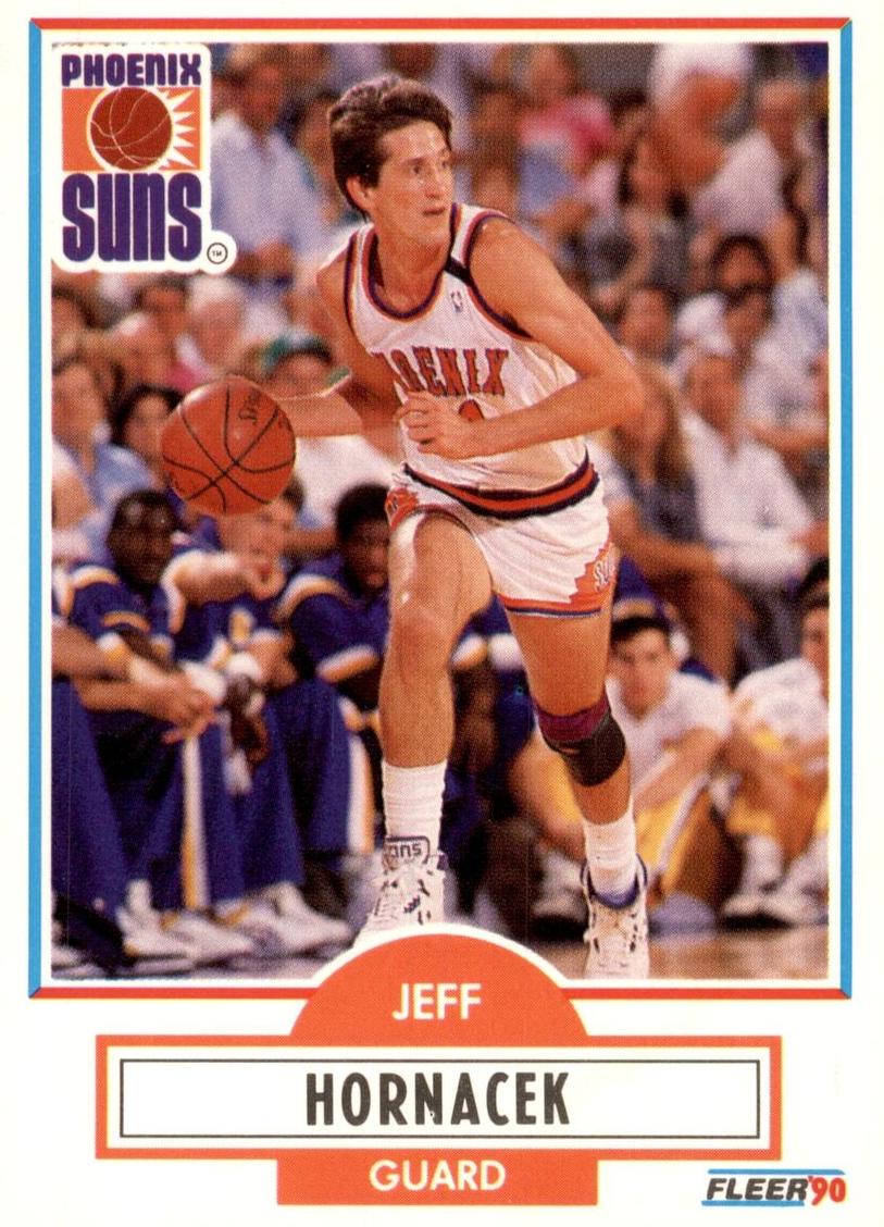 1990 Fleer Jeff Hornacek #147 card