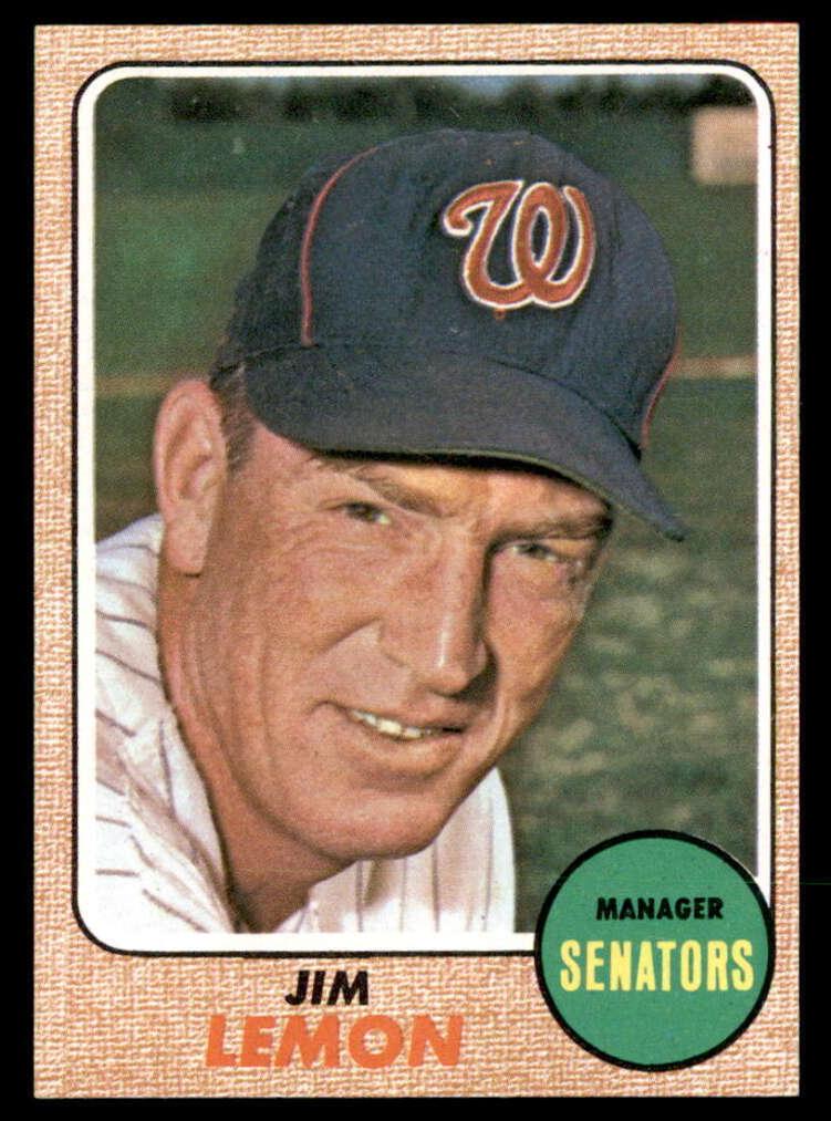 1968 Topps Jim Lemon #341 card