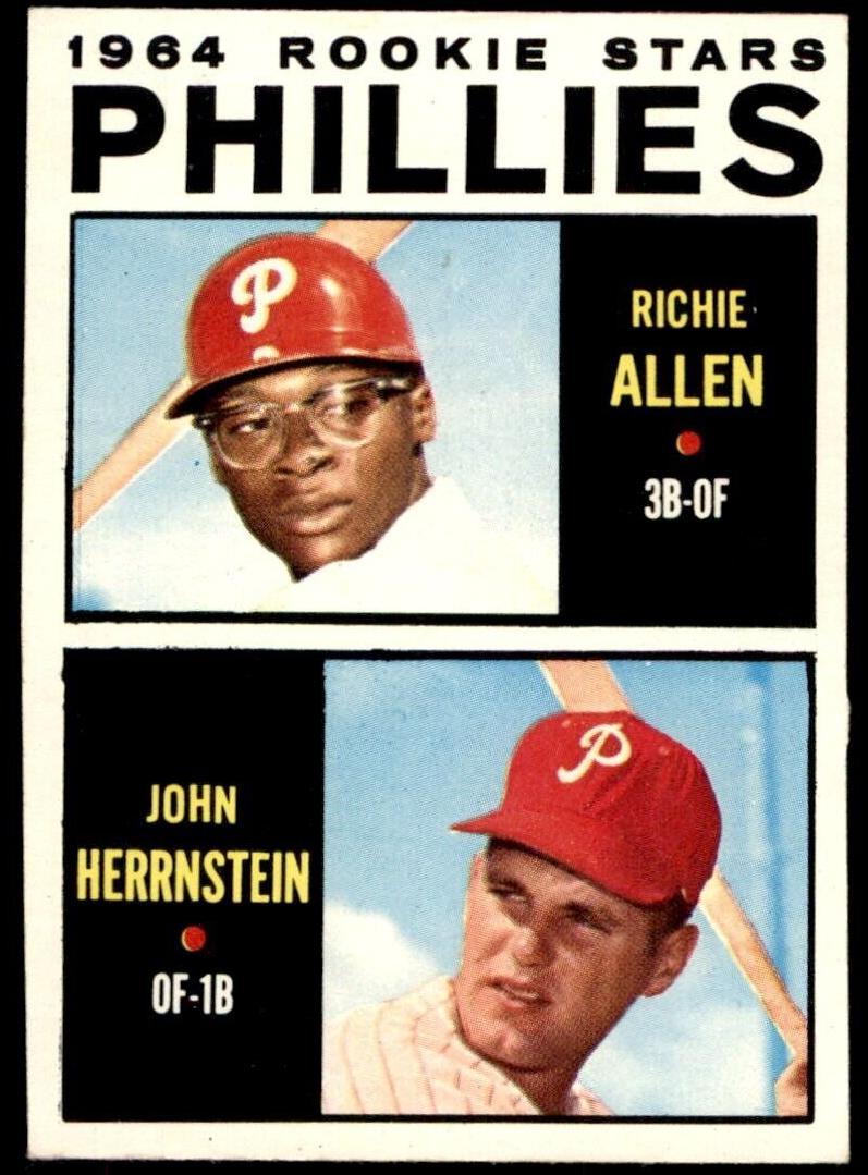 1964 Topps R.ALLEN/J.HERRNSTEIN #243 Allen front