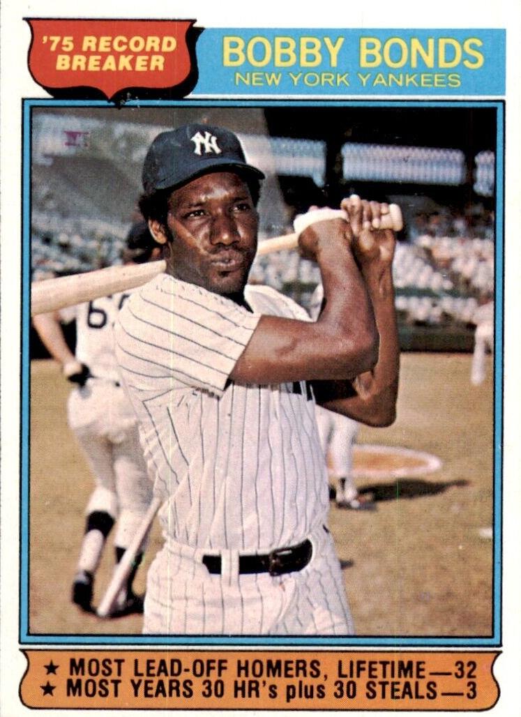1976 Bobby Bonds #2
