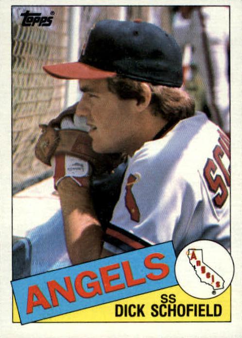 1985 Topps Dick Schofield #629 card