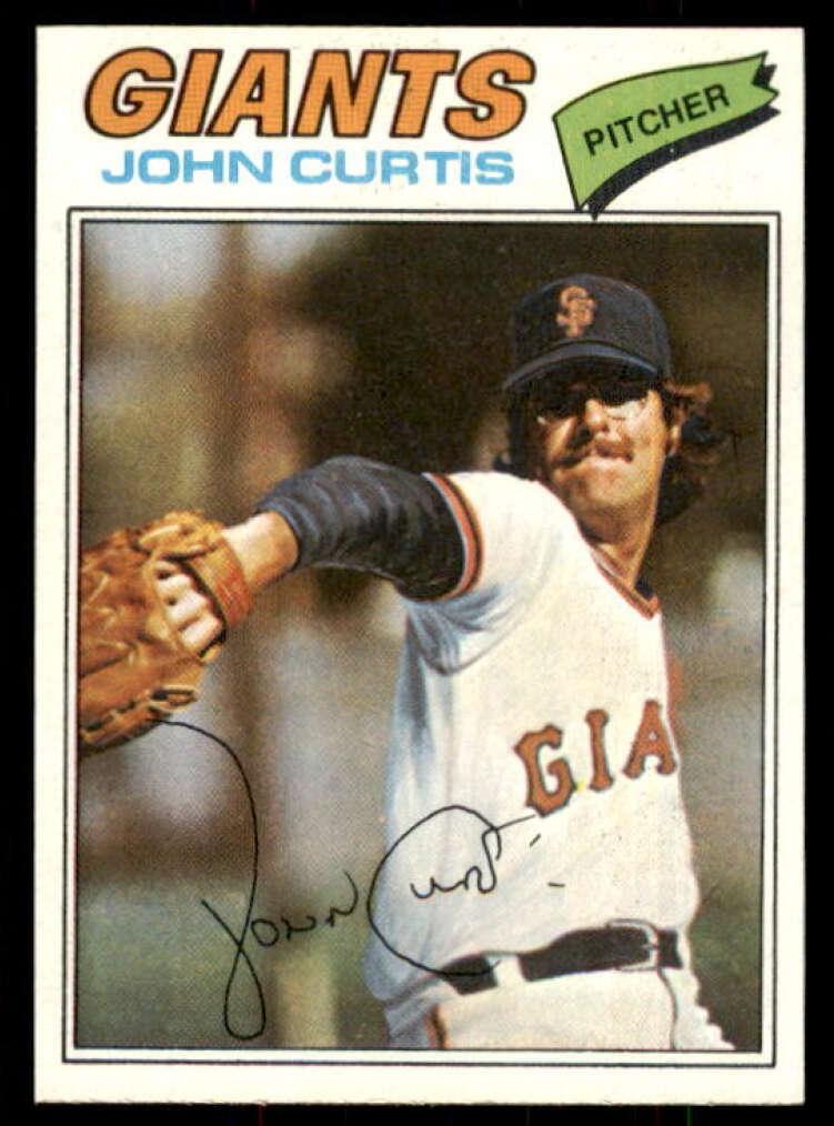1977 Topps John Curtis #324 card