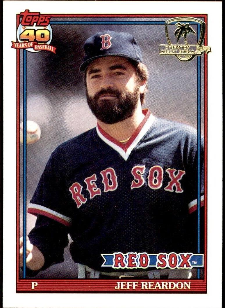 1991 Jeff Reardon #605