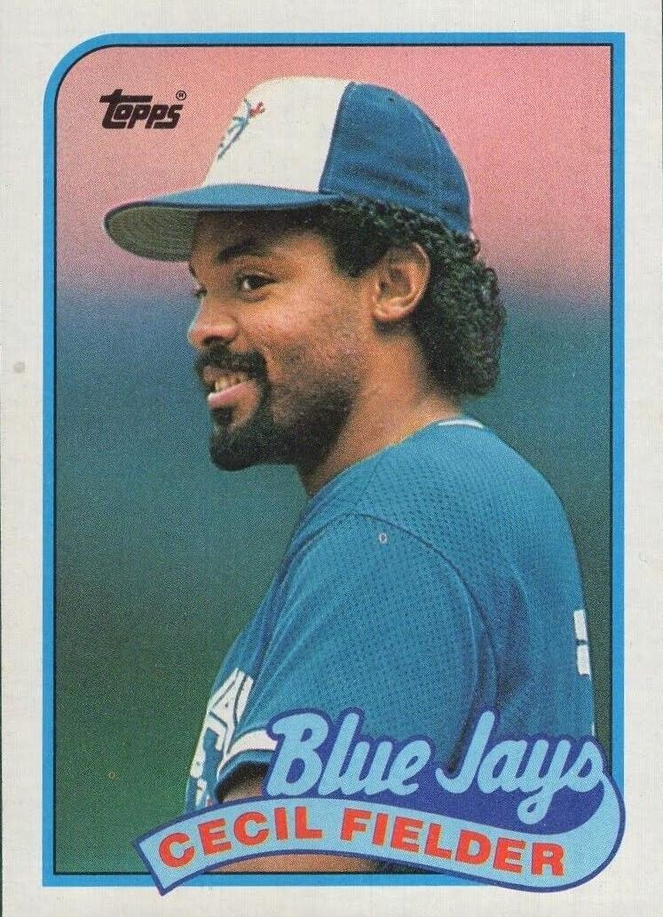 1989 Cecil Fielder #541