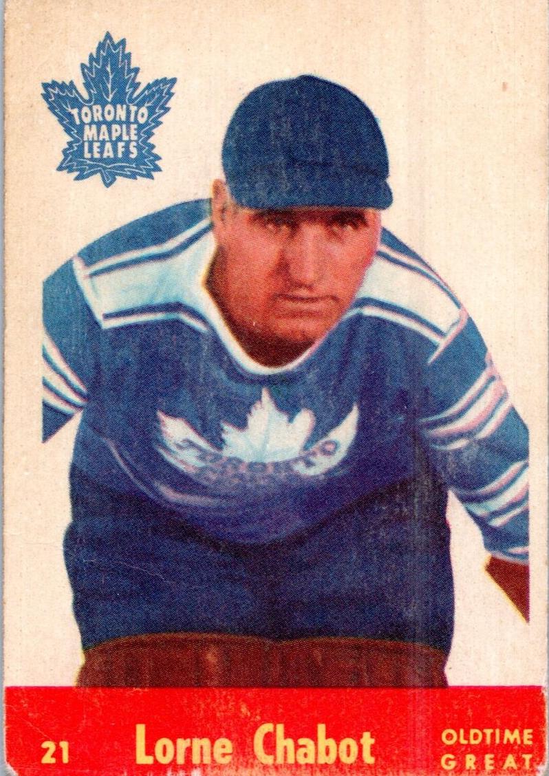 1955 Lorne Chabot #21
