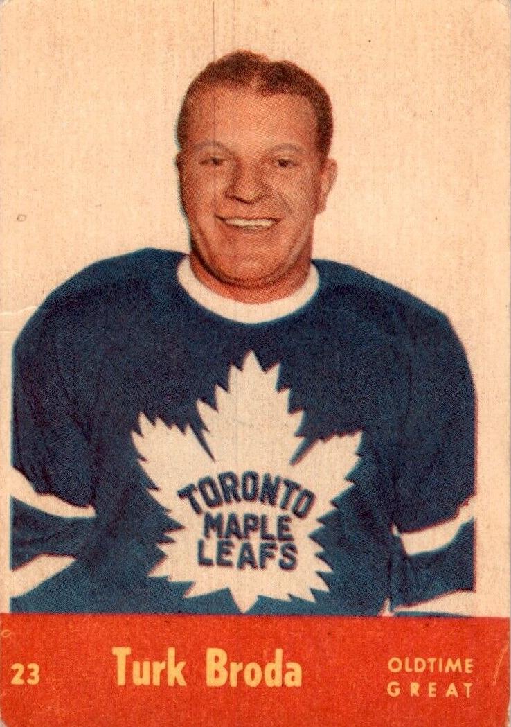 1955 Parkhurst Turk Broda #23 card