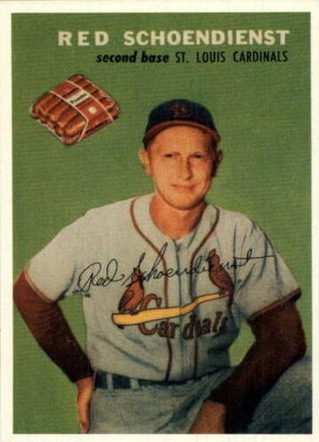 1954 Red Schoendienst #NNO