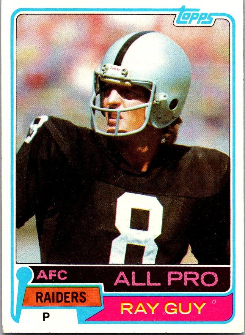 1981 Ray Guy #510