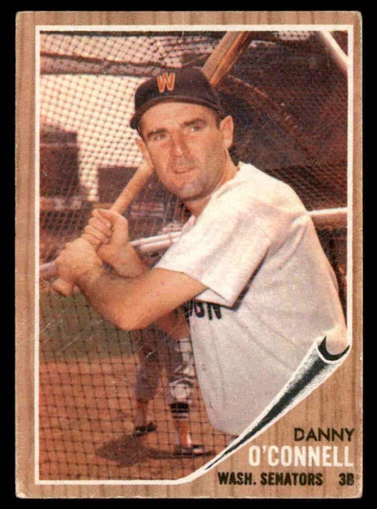 1962 Topps Danny O'Connell #411 card