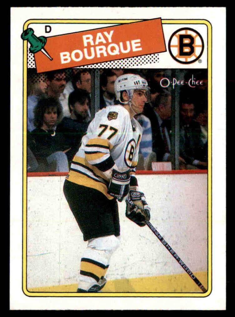 1988 O-Pee-Chee Ray Bourque #73 card