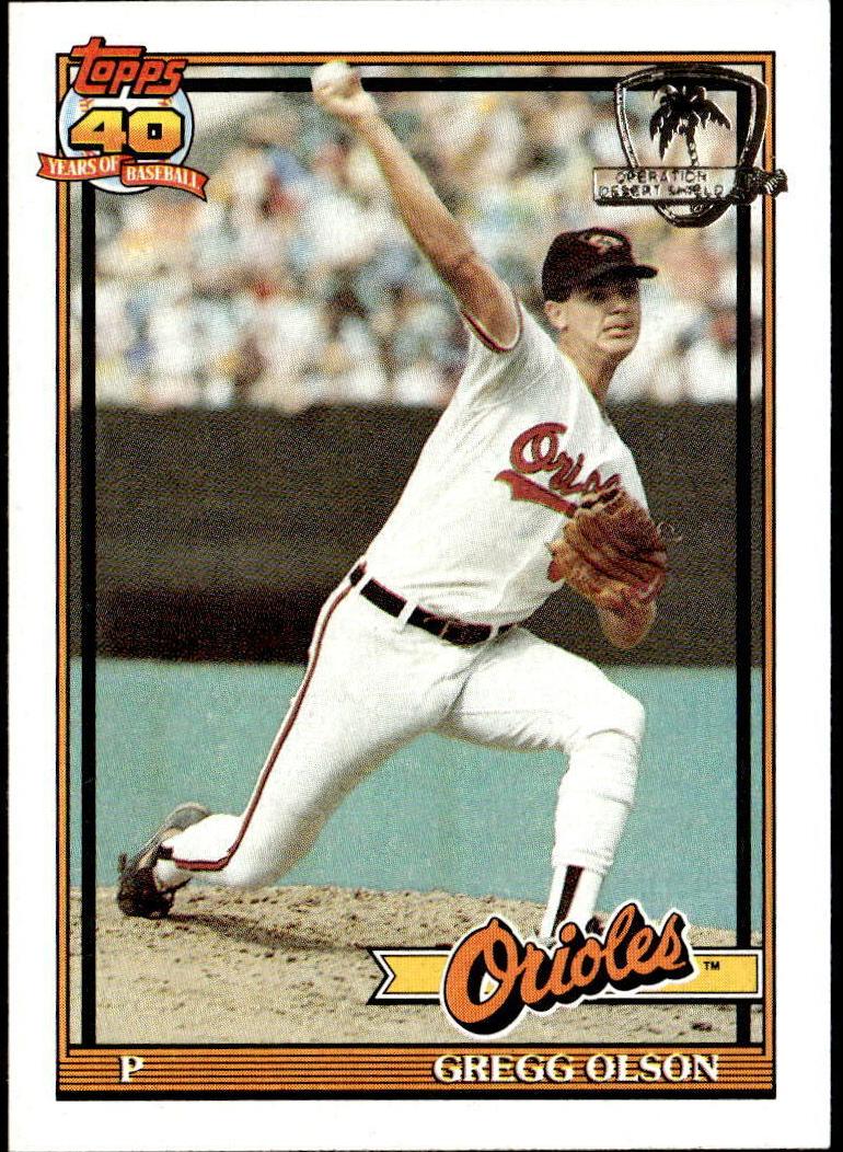 1991 Gregg Olson #10