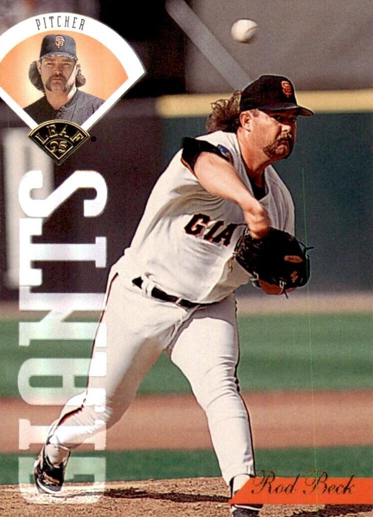 1995 Leaf Rod Beck #328 card
