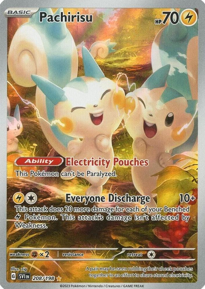 Pachirisu 2023 Pokemon Scarlet & Violet