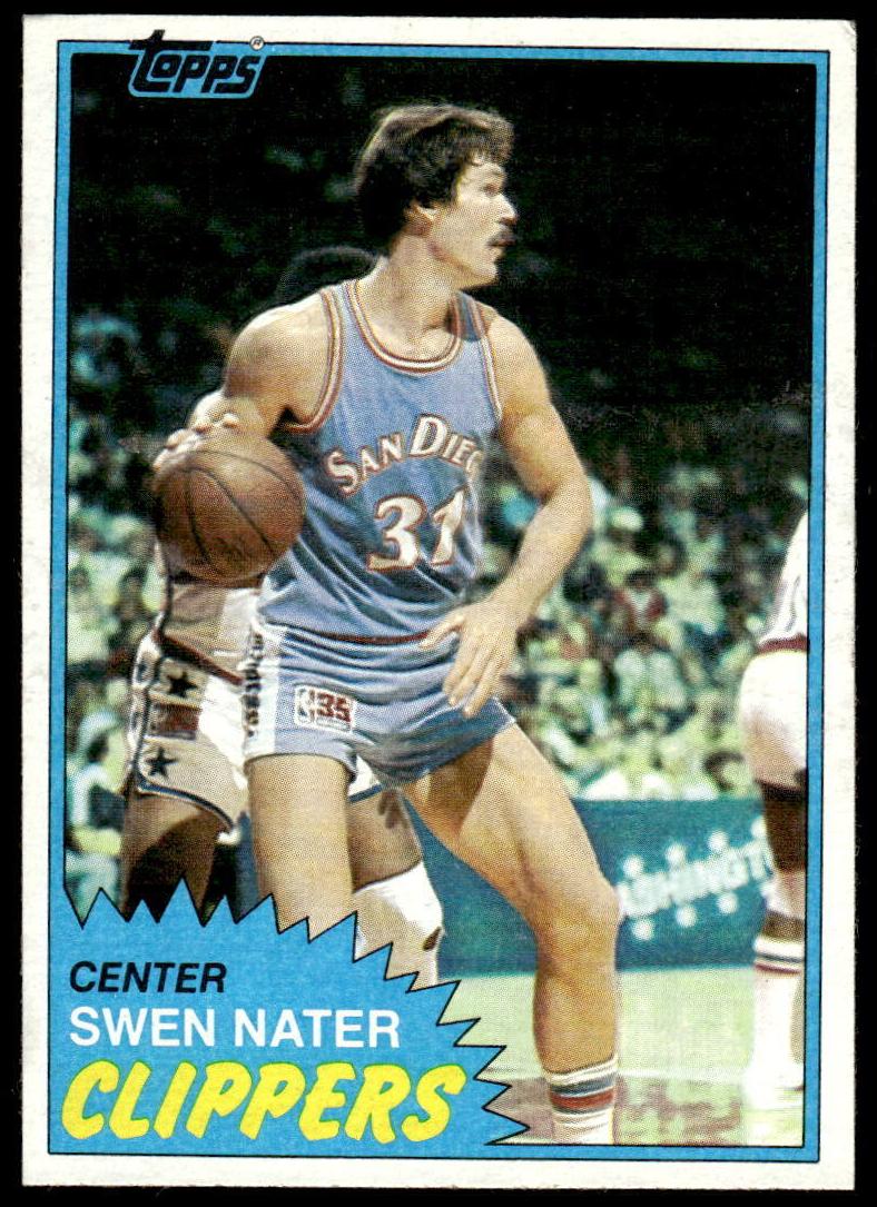 1981 Swen Nater #38
