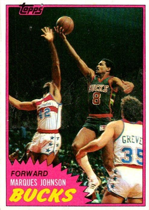 1981 Marques Johnson #24