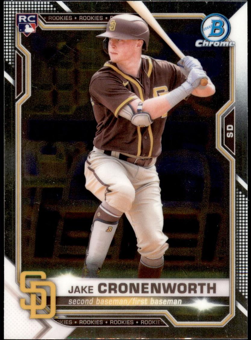 2021 Bowman Chrome Jake Cronenworth #68 card
