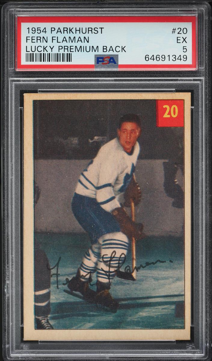1954 Fern Flaman [Lucky Premium Back] #20