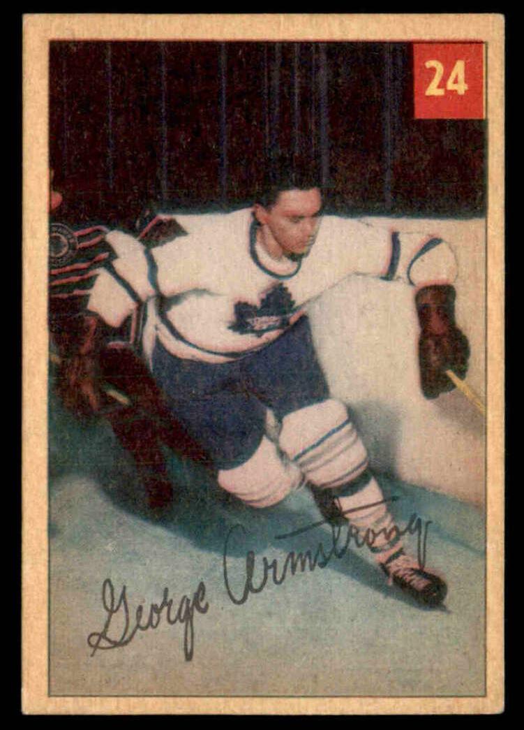 1954 George Armstrong #24