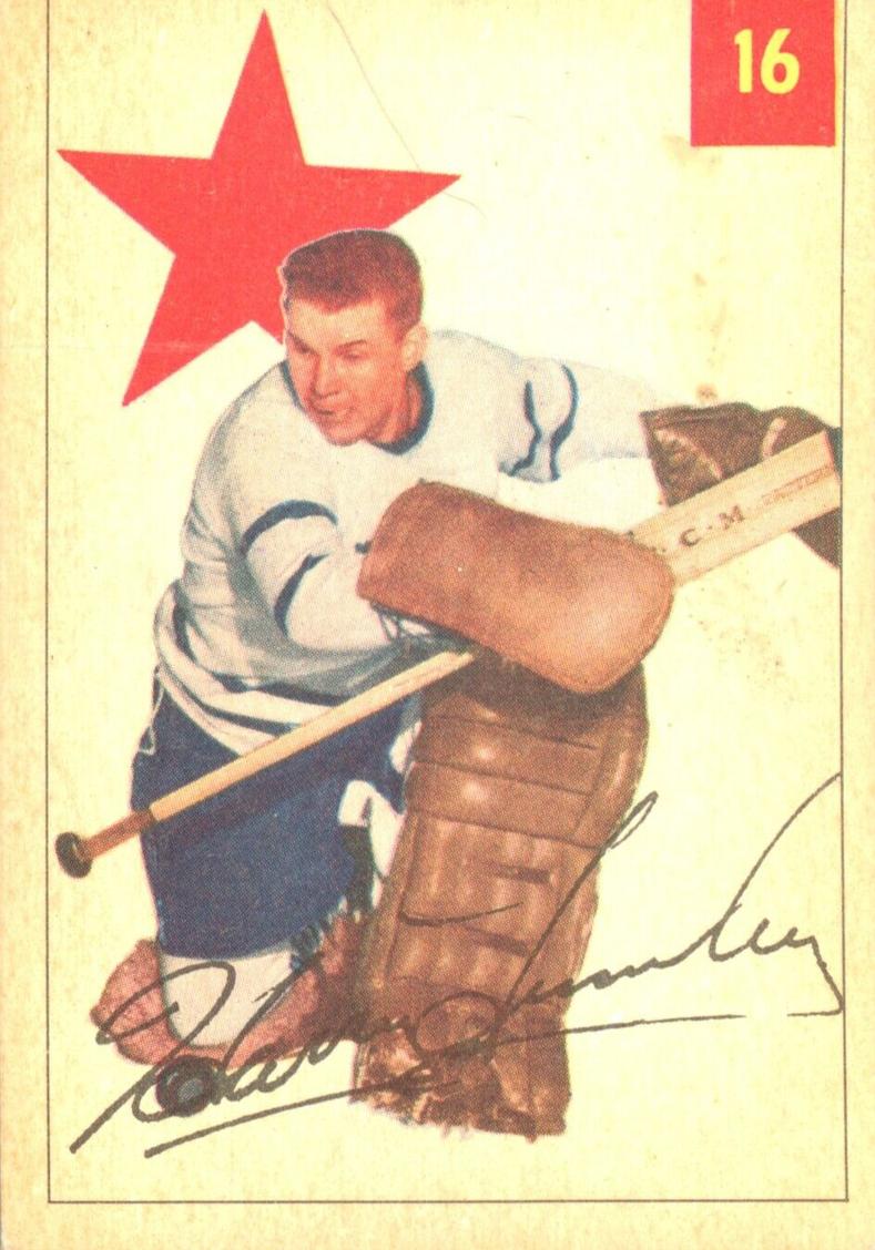 1954 Harry Lumley #16