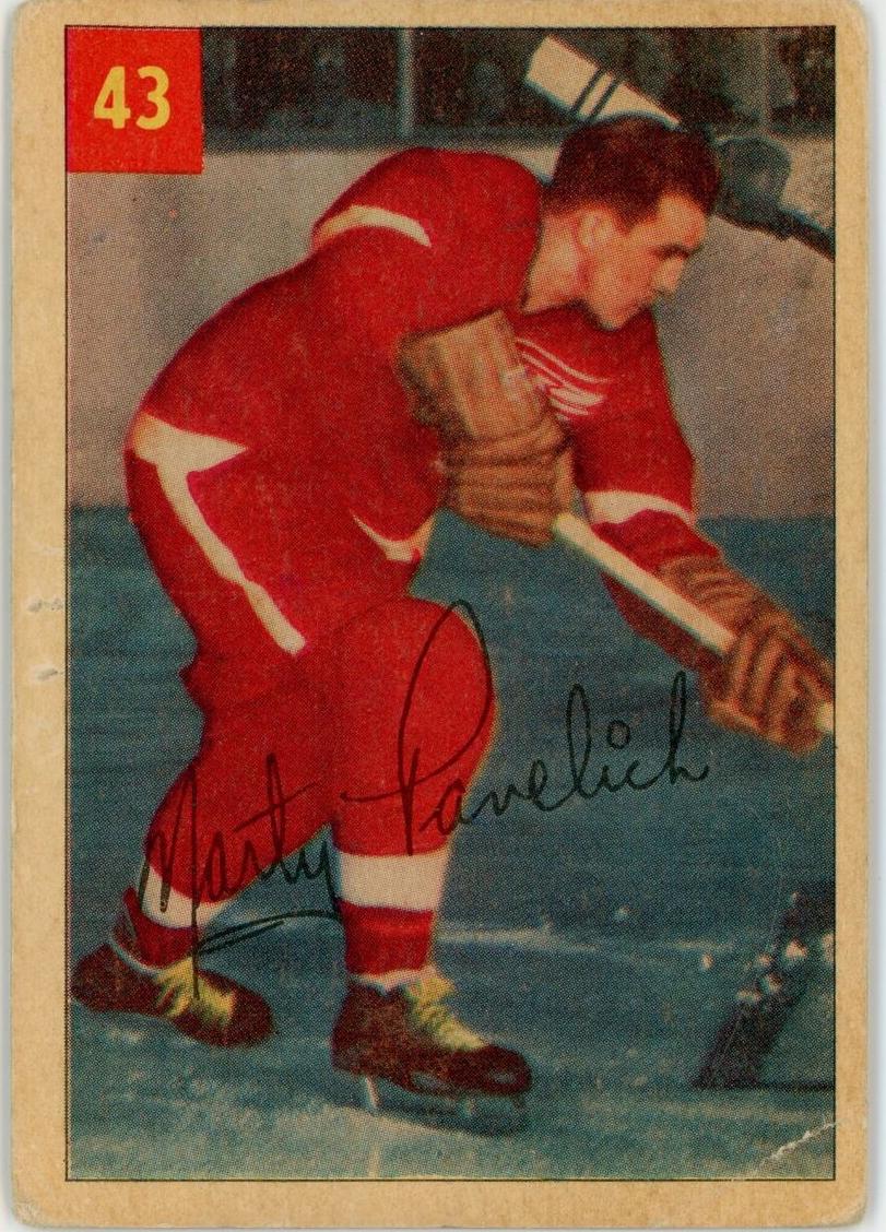 1954 Marty Pavelich #43