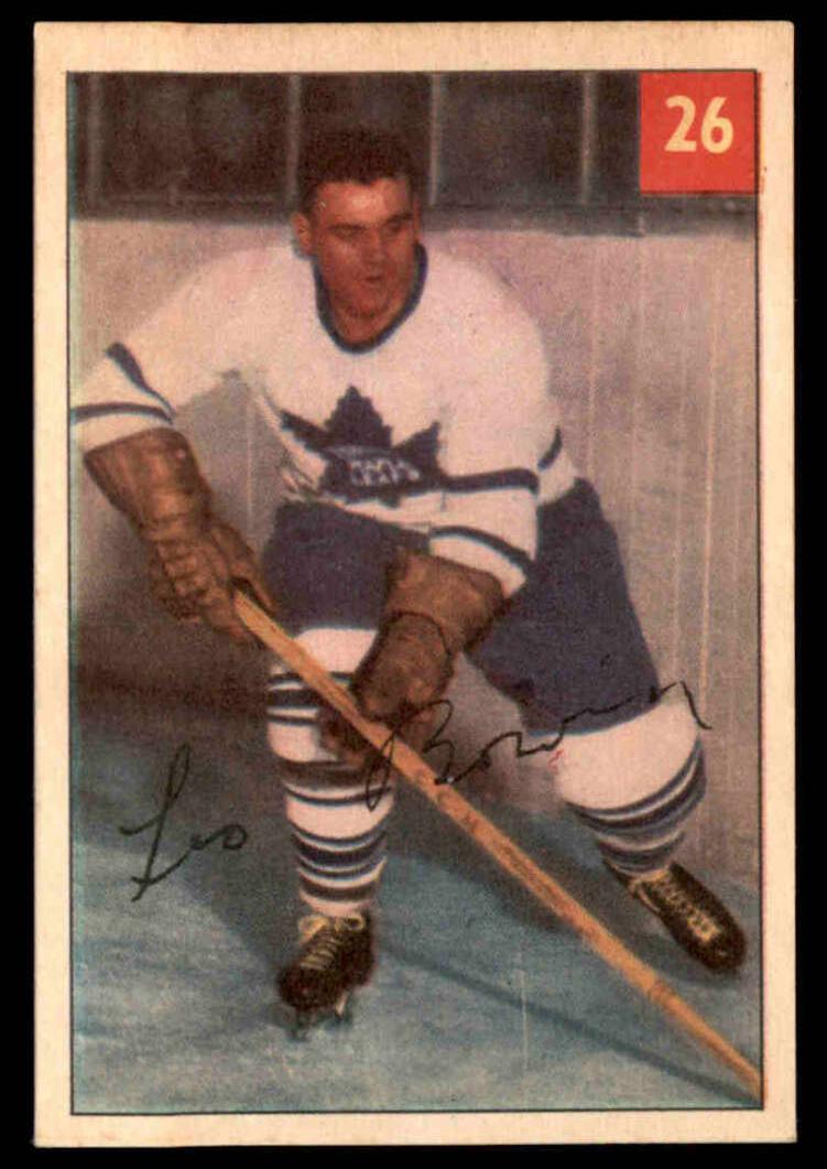 1954 Leo Boivin #26