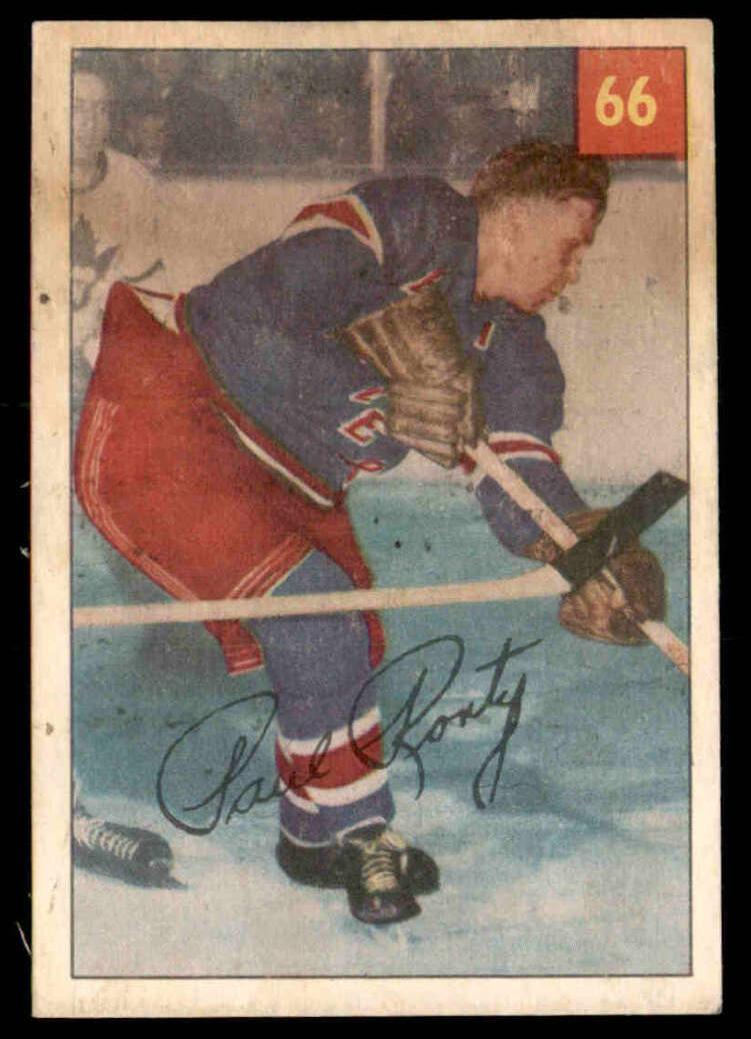 1954 Paul Ronty #66