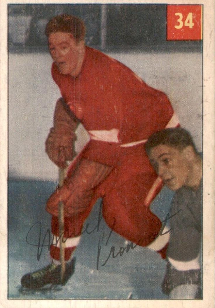 1954 Marcel Pronovost #34