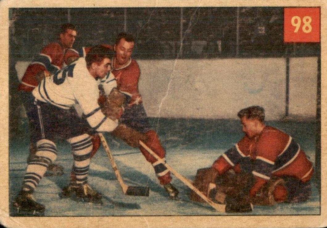 1954 Plante Protects #98