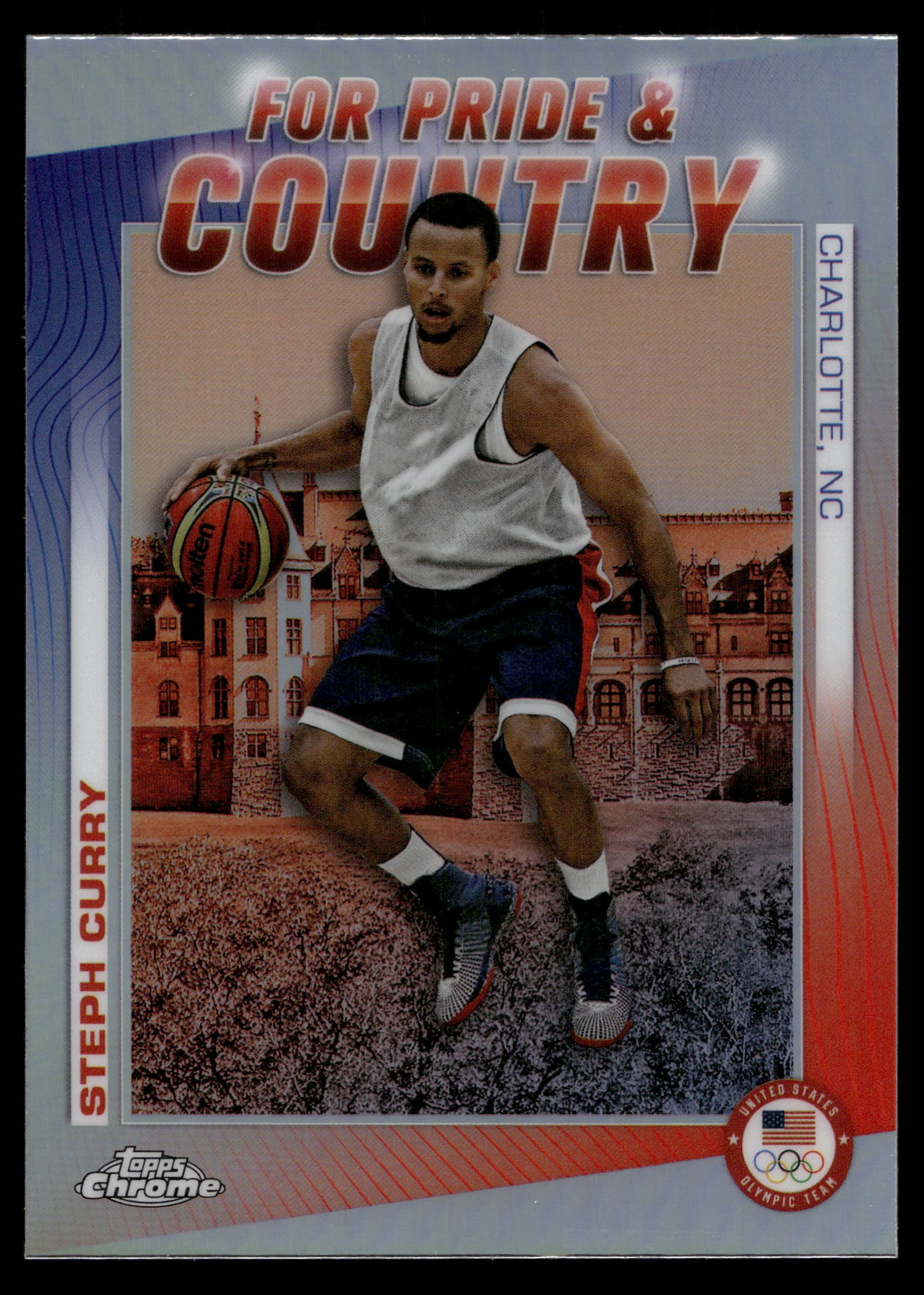 Stephen Curry - 2024 Topps Chrome U.S. Olympics & Paralympic Hopefuls