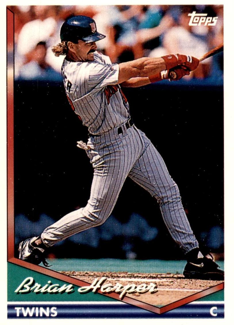 1994 Topps Brian Harper #706 card