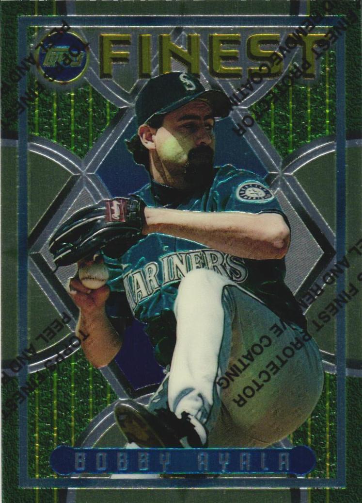 1995 Topps Finest Bobby Ayala #67 card