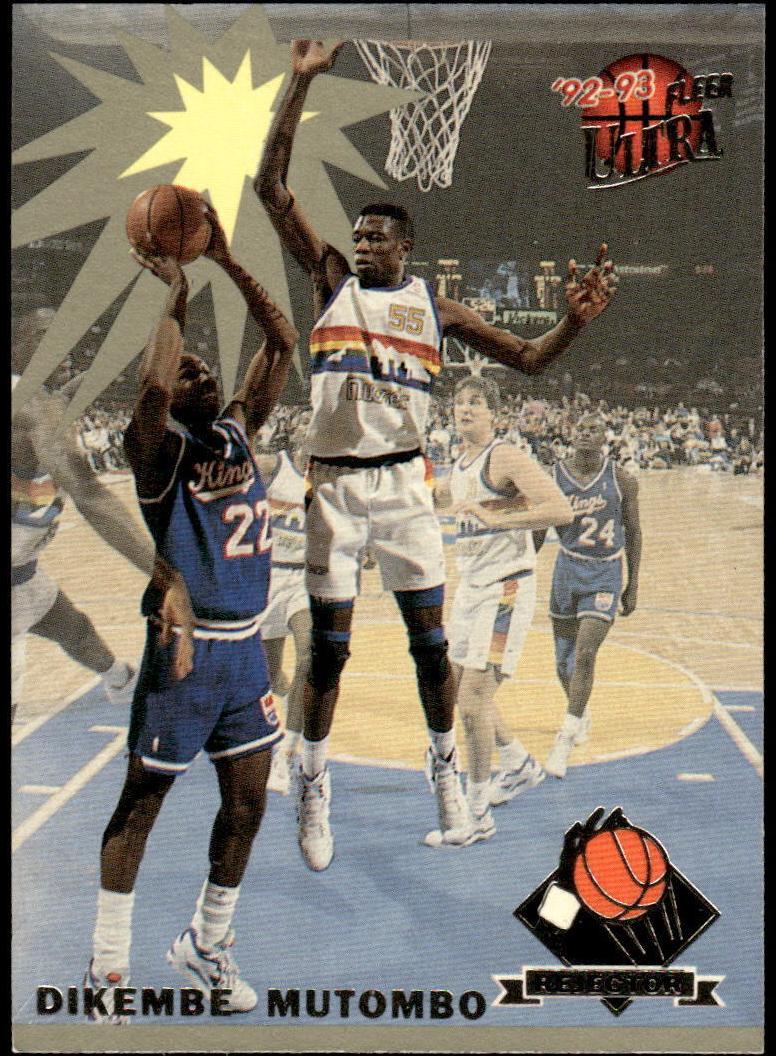 1992 Ultra Rejectors Dikembe Mutombo #2 card