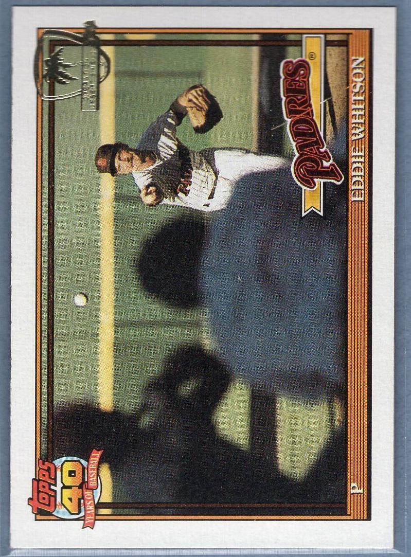 1991 Eddie Whitson #481