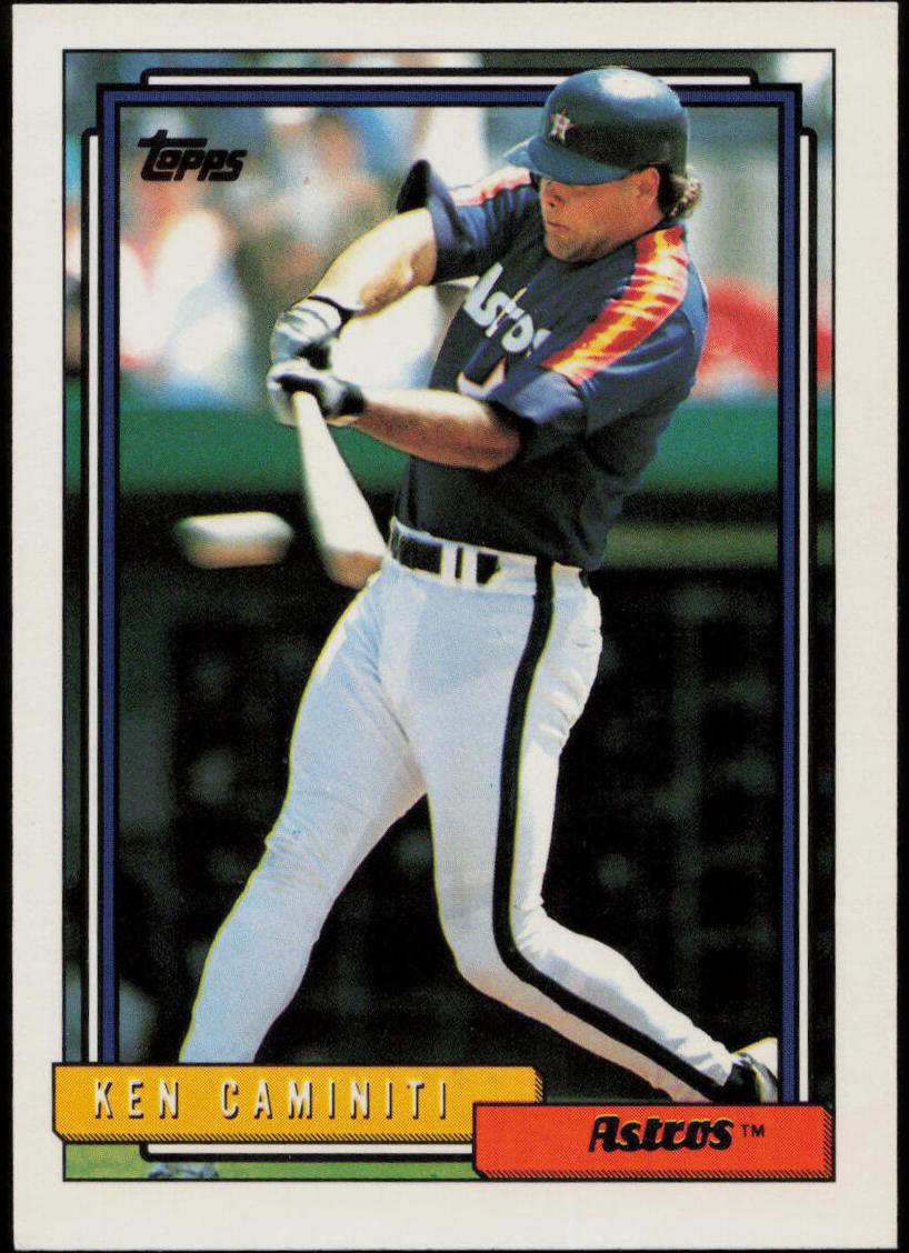 1992 Topps Ken Caminiti #740 card