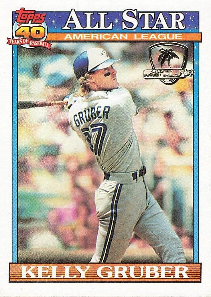 1991 Kelly Gruber [All-Star] #388