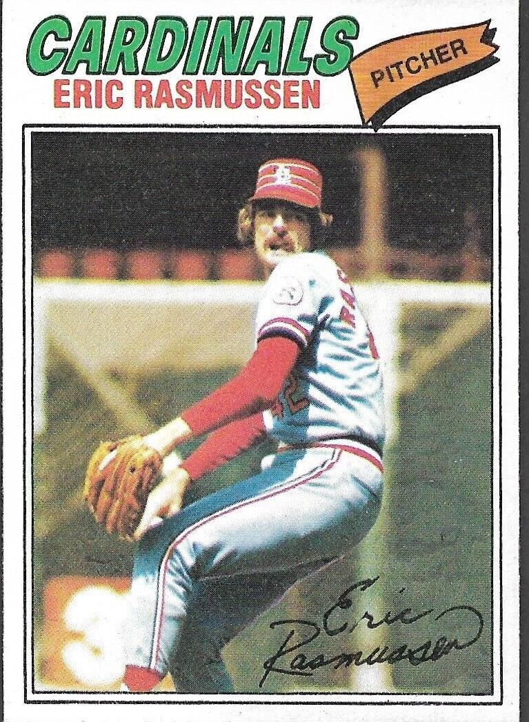 1977 Topps Eric Rasmussen #404 card