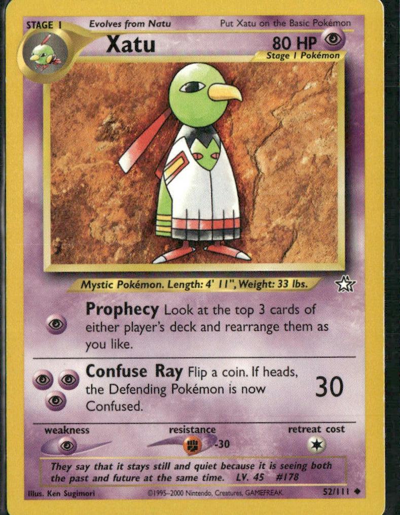 Xatu 2000 Pokemon Neo Genesis