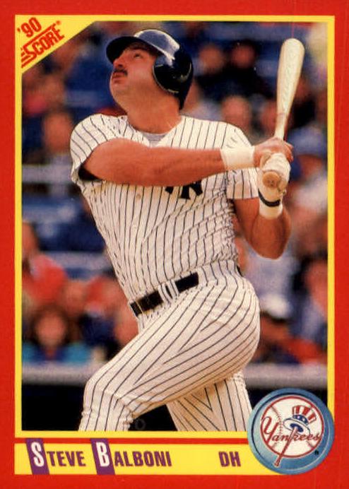 1990 Steve Balboni #327