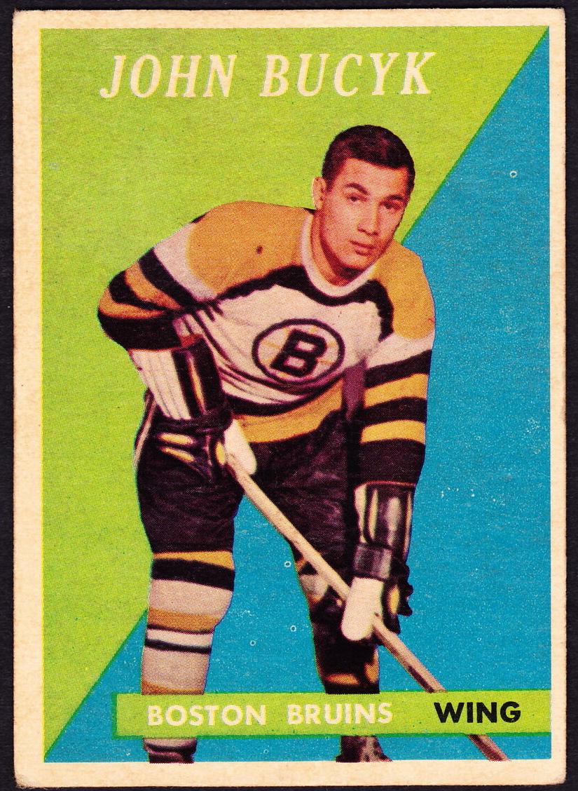 1958 Topps Johnny Bucyk #40 card