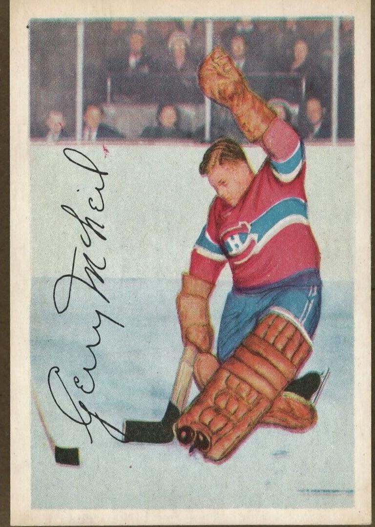 1953 Gerry McNeil #25