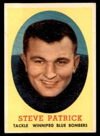 1958 Steve Patrick #32