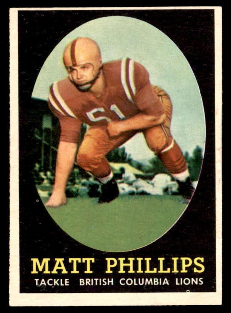 1958 Matt Phillips #68