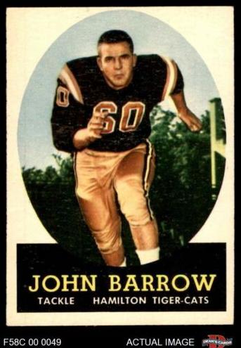 1958 John Barrow #55