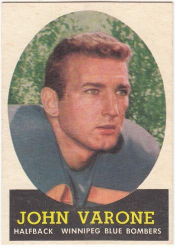 1958 John Varone #74