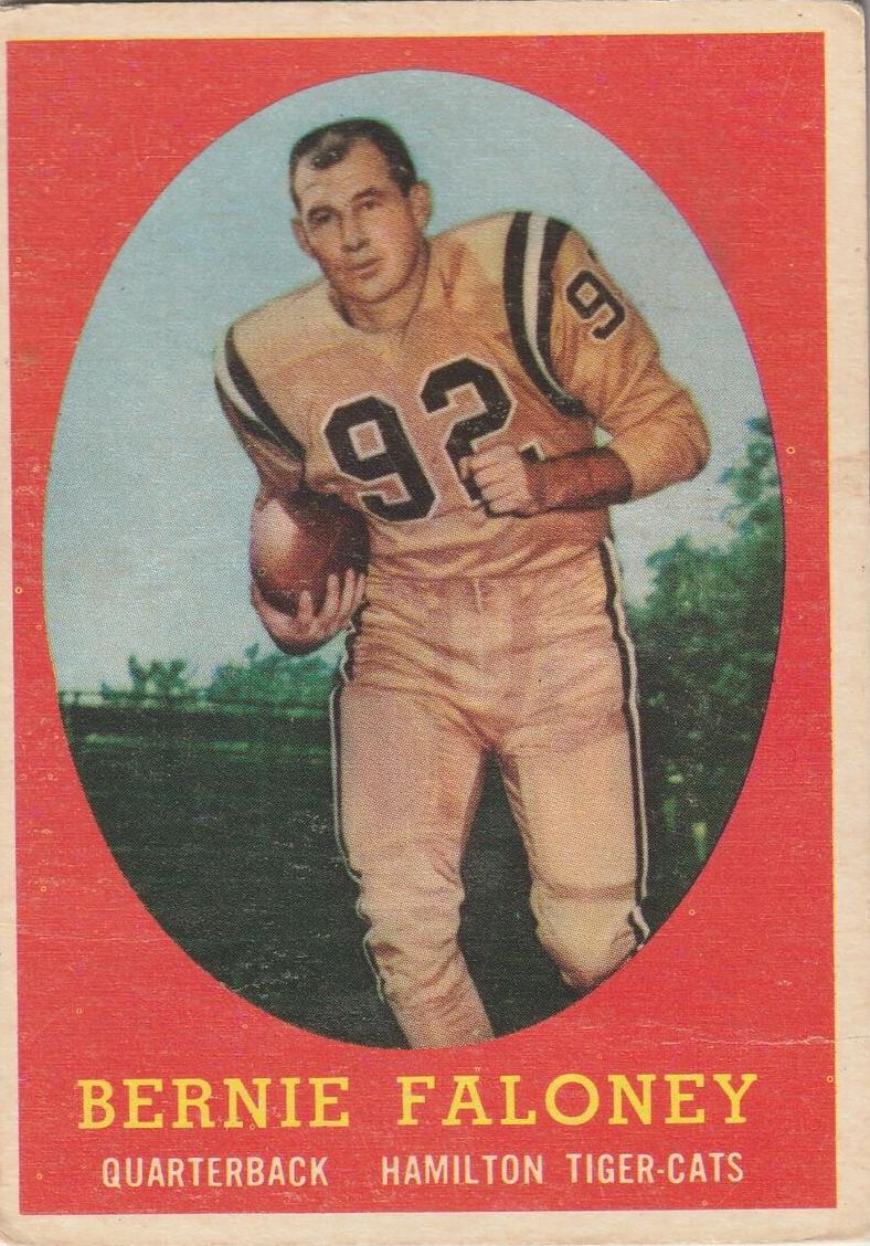 1958 Bernie Faloney #54